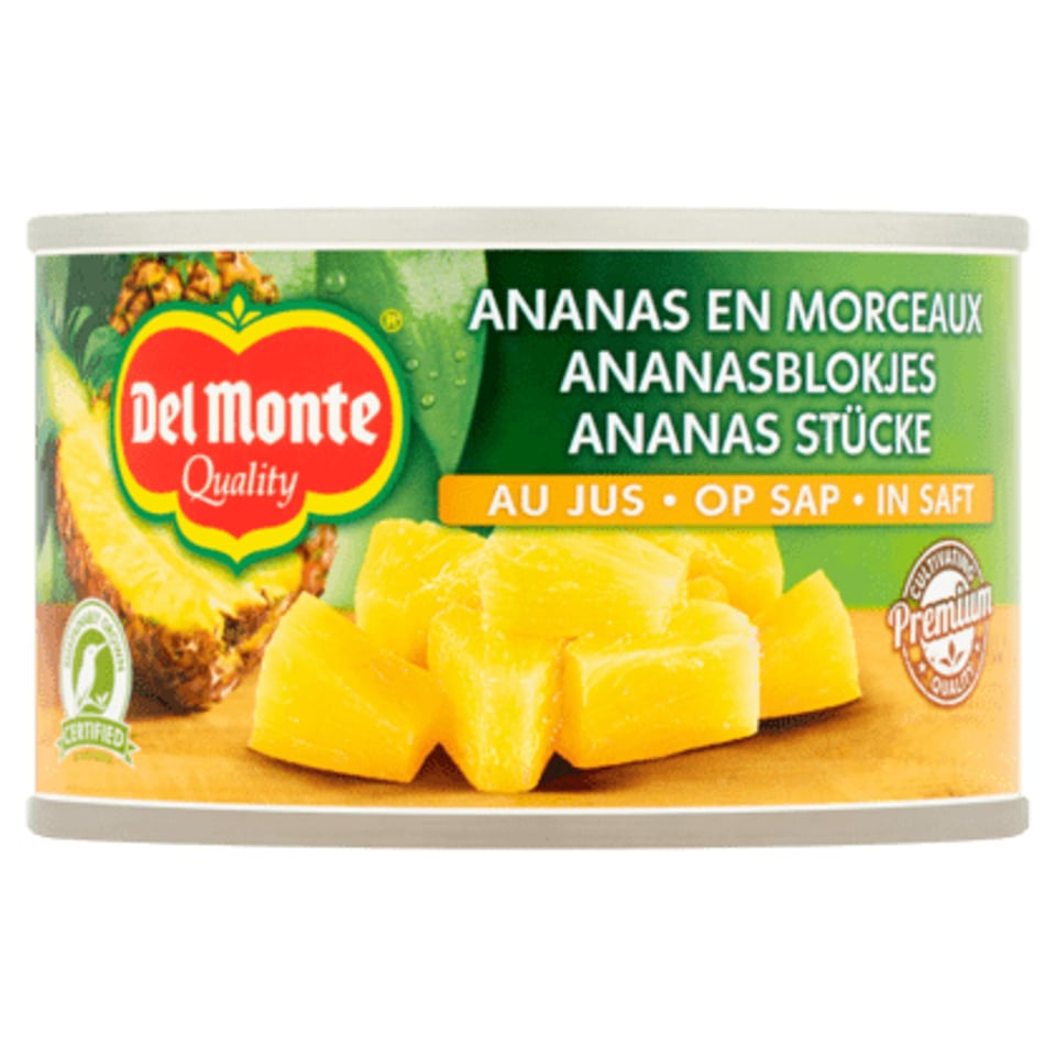 Del Monte Ananas Stukjes Op Sap