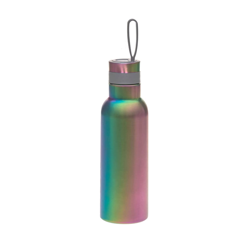 LÄSSIG Water Bottle, Stainless Steel 