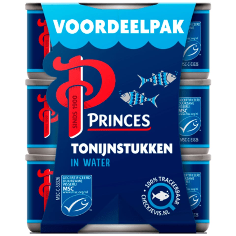 Princes Tonijnstukken in Water