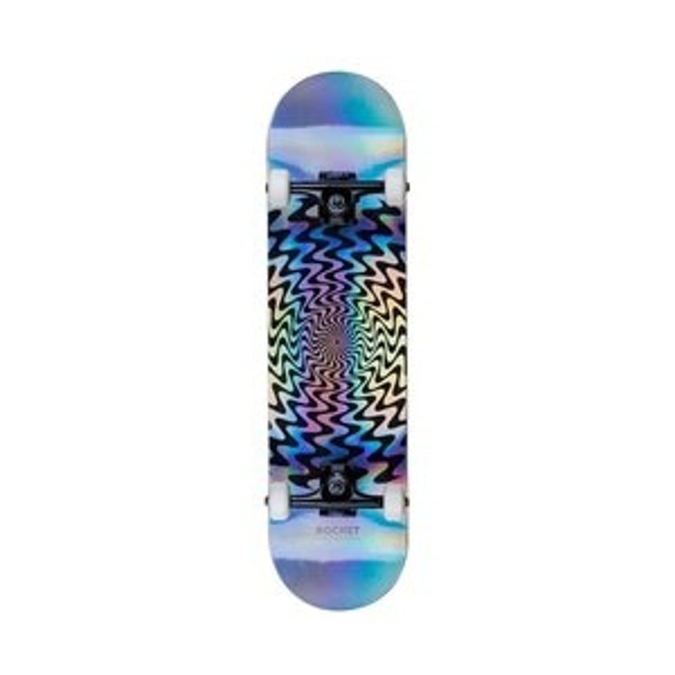 Rocket Rocket Complete Skateboard Warp Foil 31 Inch