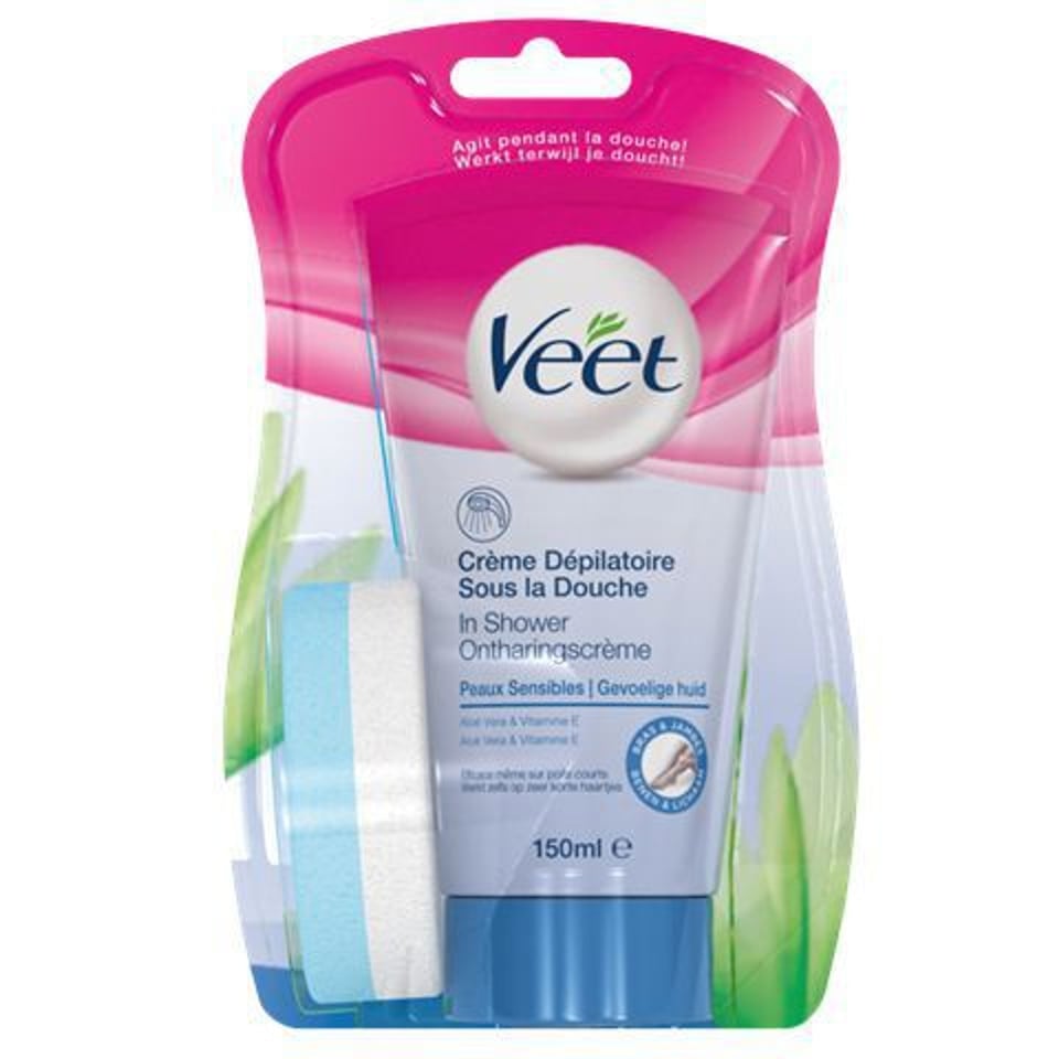 Veet in Shower Gevoelige Huid 150ml