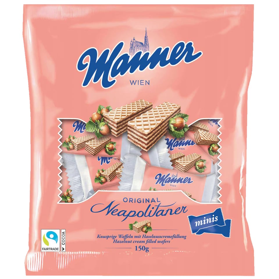 Manner Original Neapolitan MINI's 150g