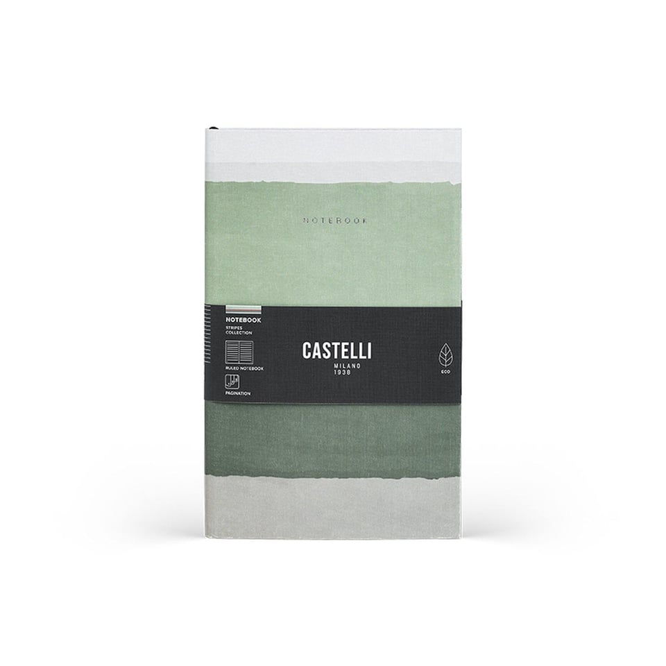 Notebook Castelli - Stripes Collection Eco