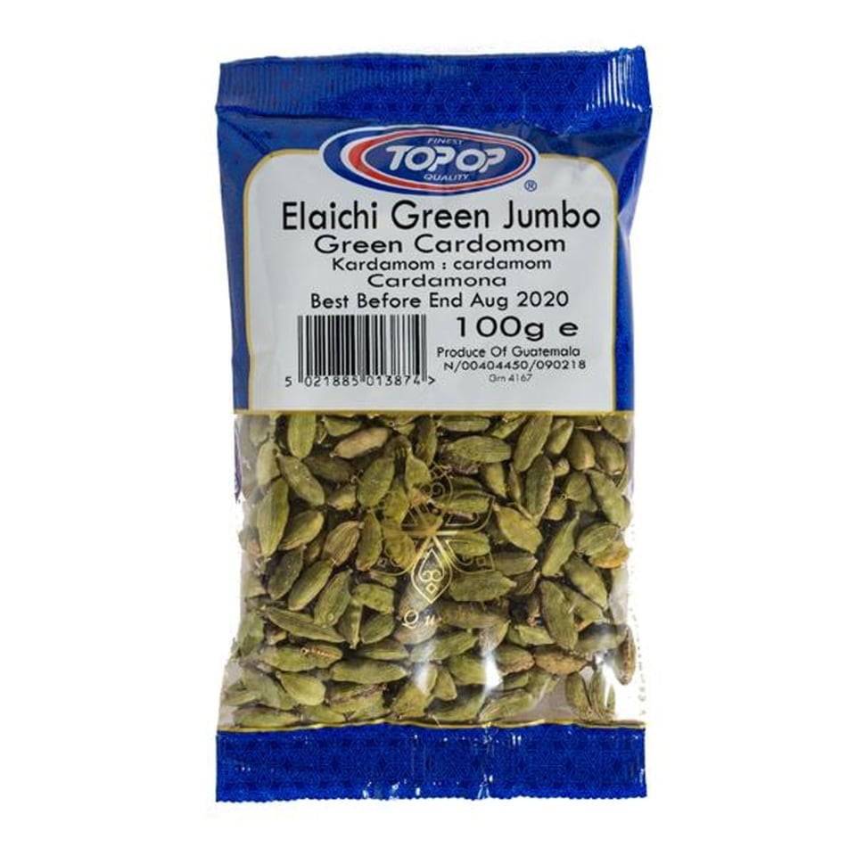 Top Op Cardamom Green Jumbo 100Gr