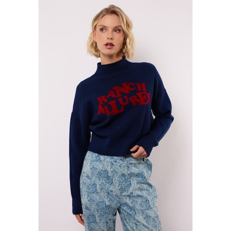 FLURESK Sweater Maridia navy