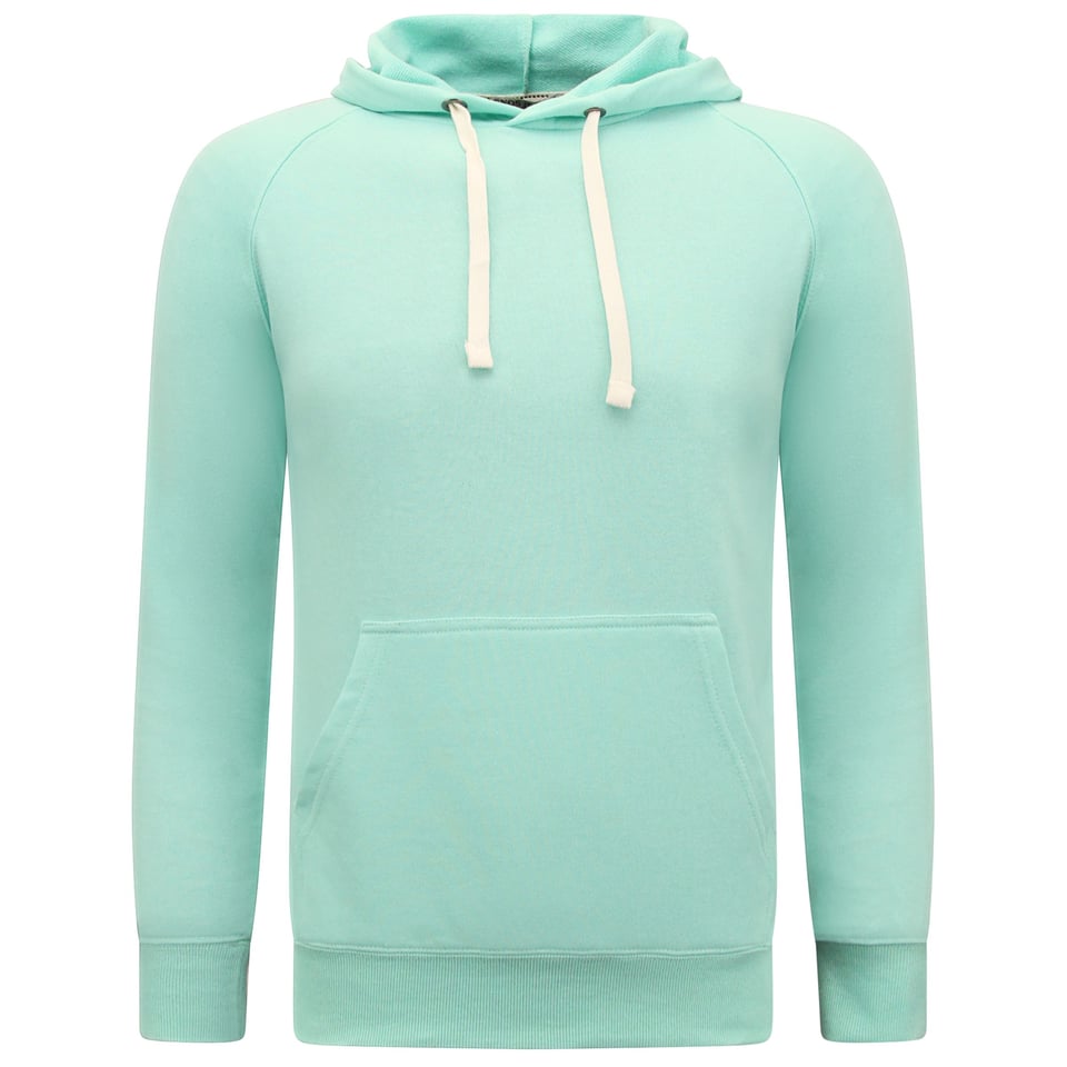 Hoodie Heren - Joggingshort Heren - SET - Mint Groen