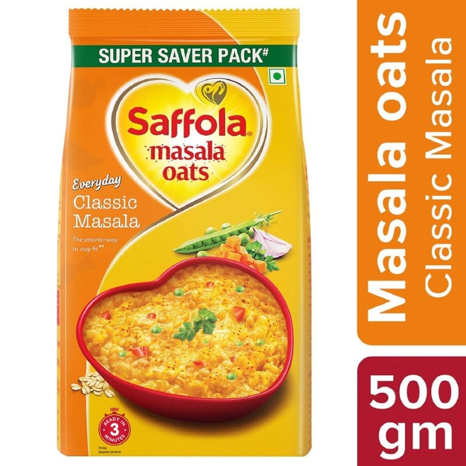 Saffola Masala Oats (Classic Masala) 500Gr