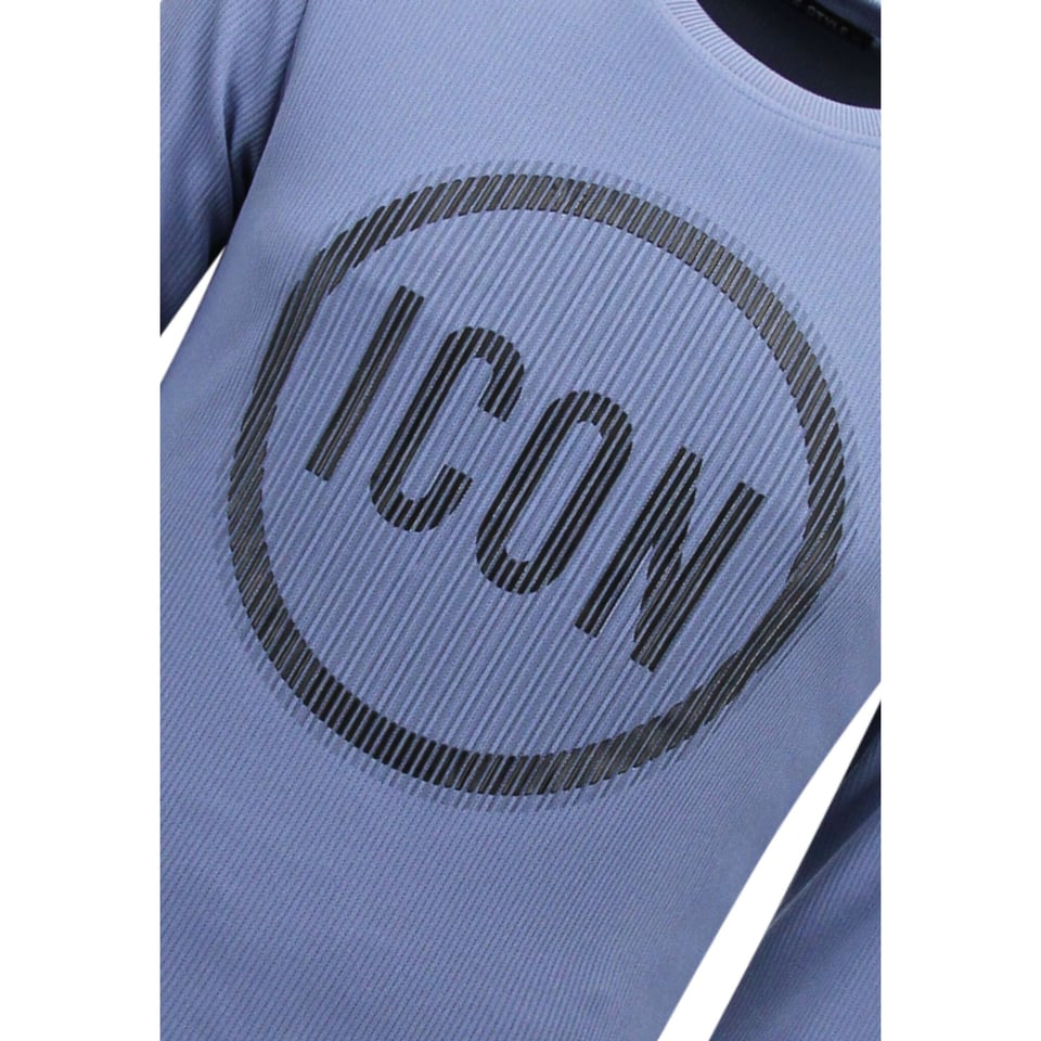 Mannen Sweater ICON - Heren Trui - Blauw