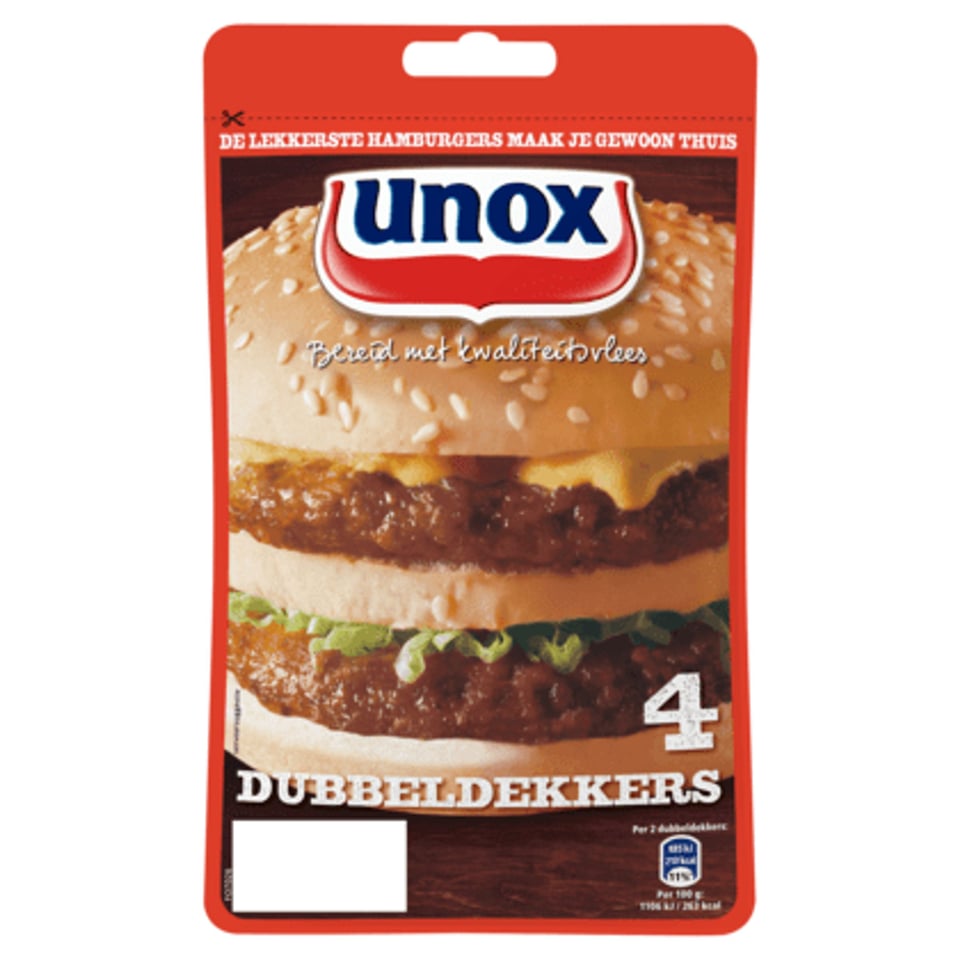 Unox Dubbeldekkers 2 Stuks