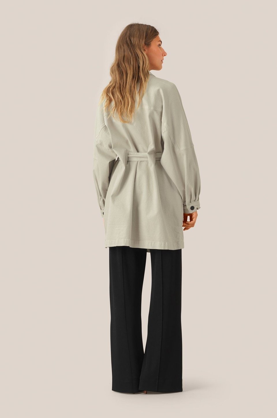 Ariana LS Coat - Stone