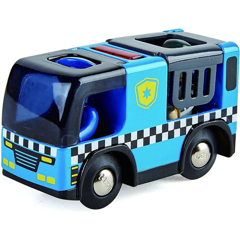 Hape Police Car with Siren 3+