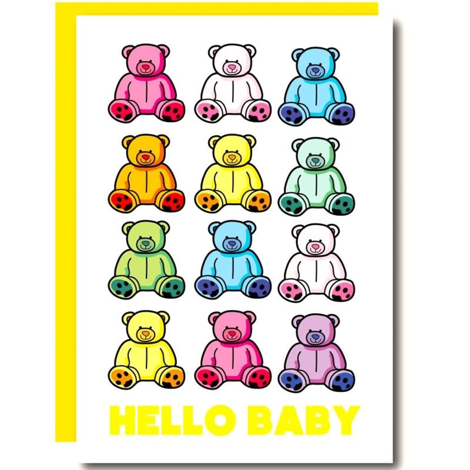 Wenskaart - Hello Baby