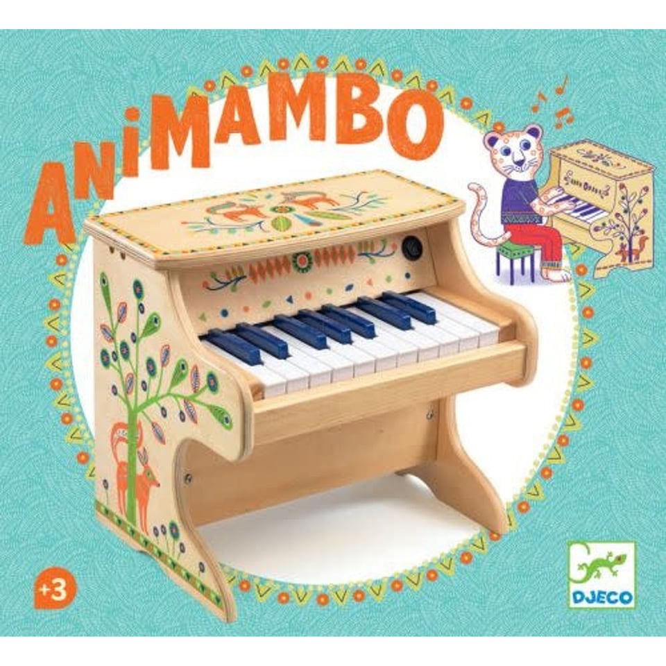 Djeco Animambo Electrische Piano 18 Toetsen 3+