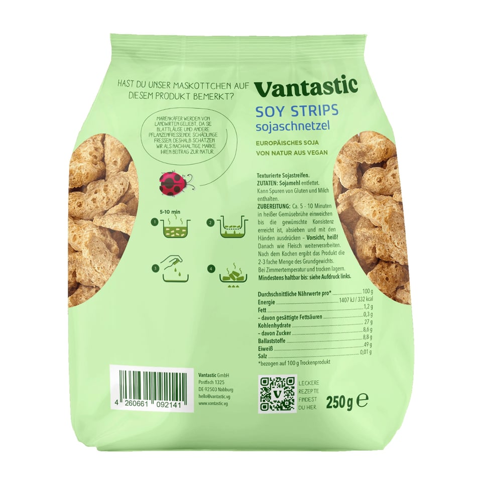 Vantastic Soy Strips 250g