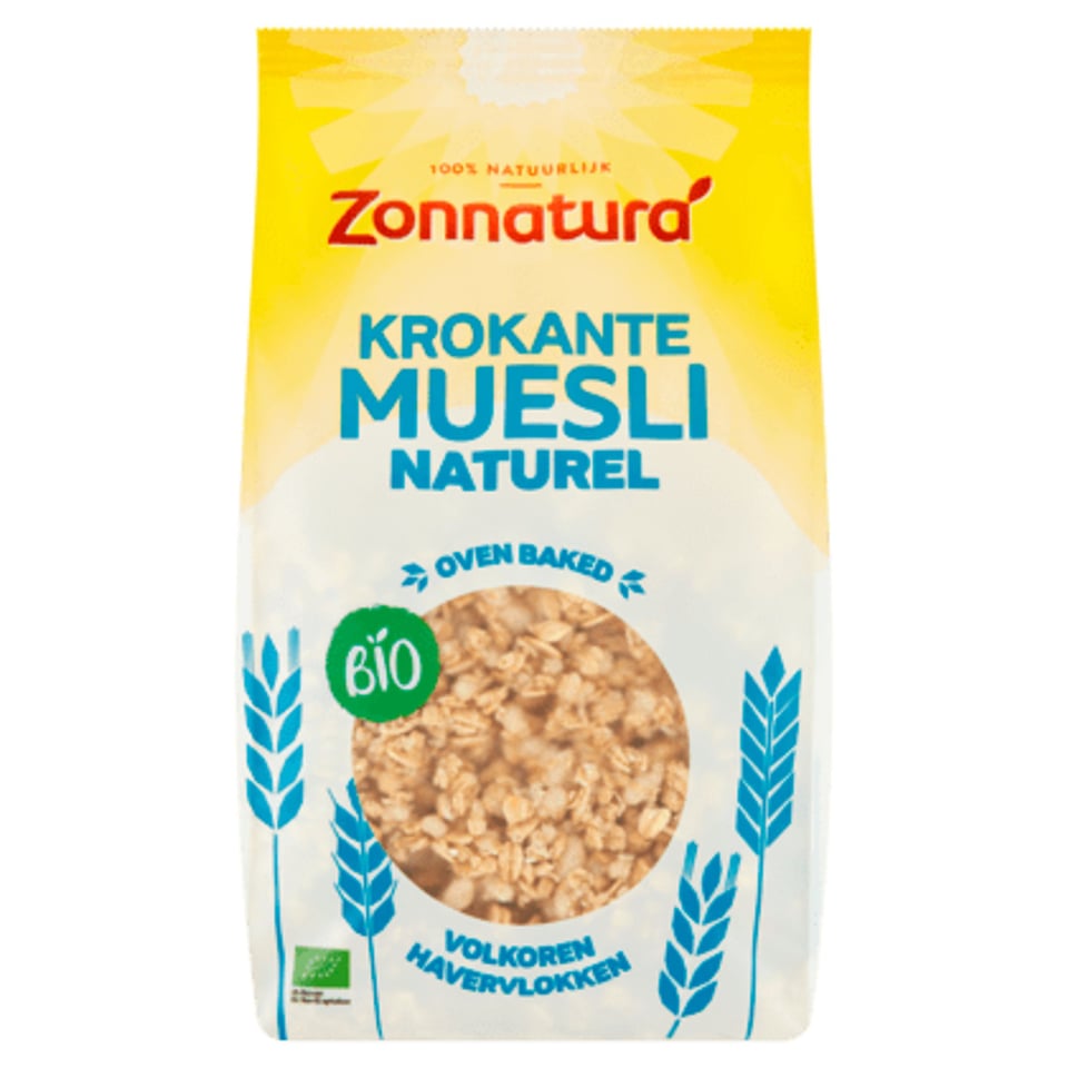 Zonnatura Krokante Muesli Naturel