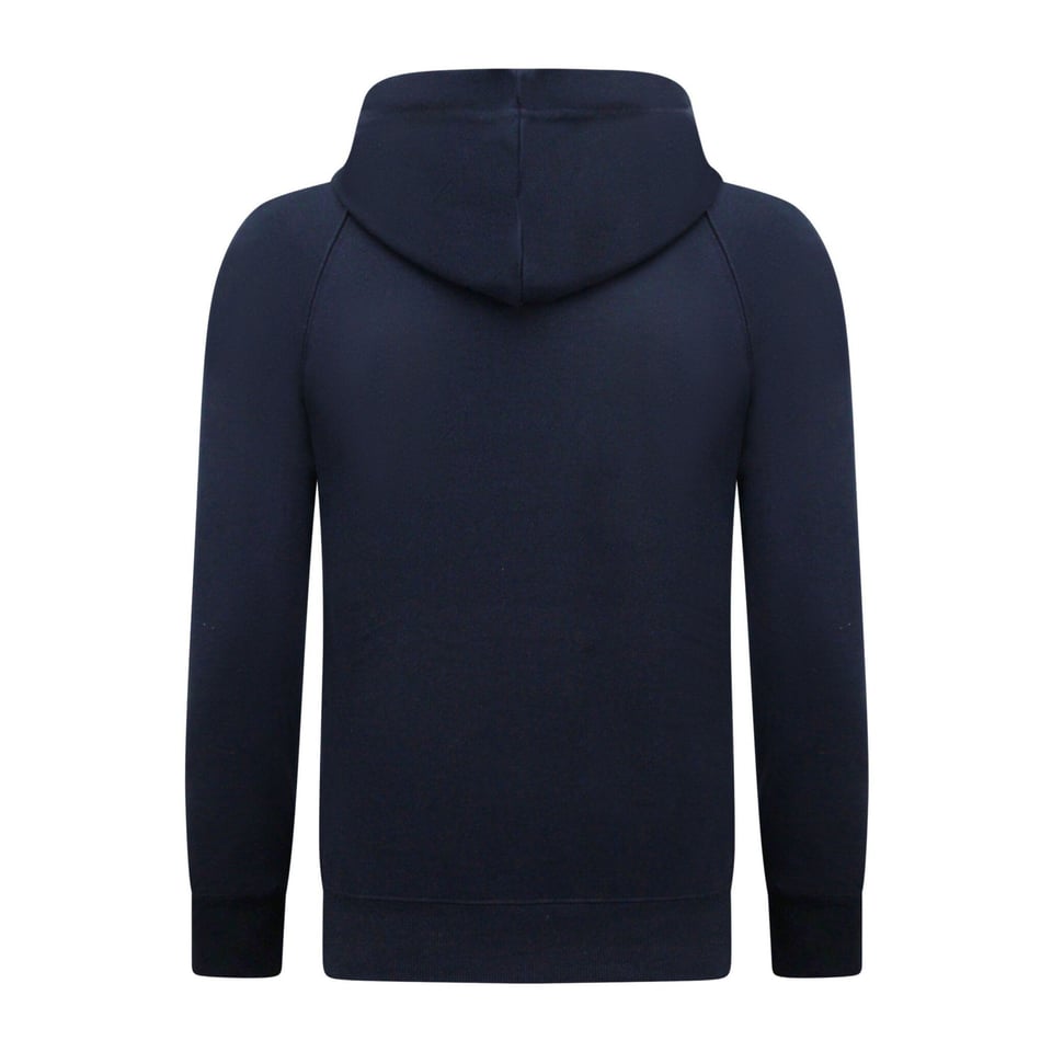 Hoodie Heren - Blanco Basic Hoodie - Donker Blauw