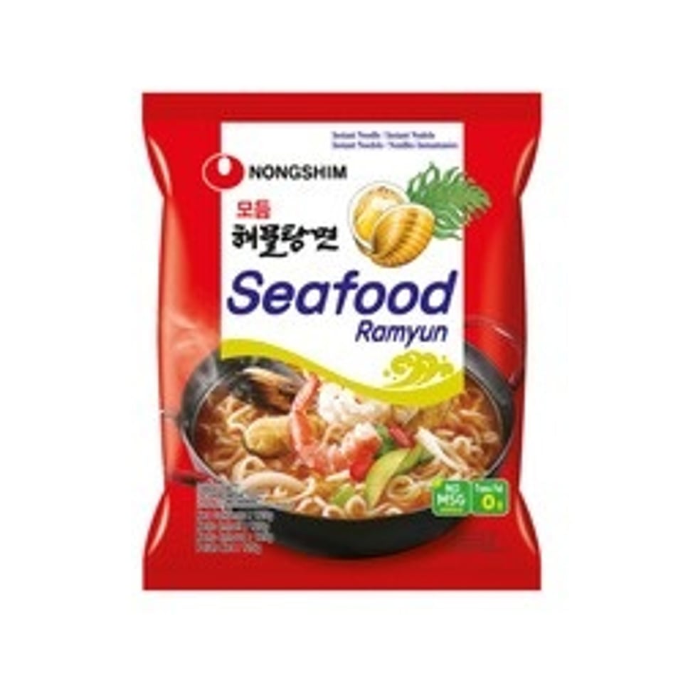 Nong Shim Instant Noodles Seafood Ramyun 125g