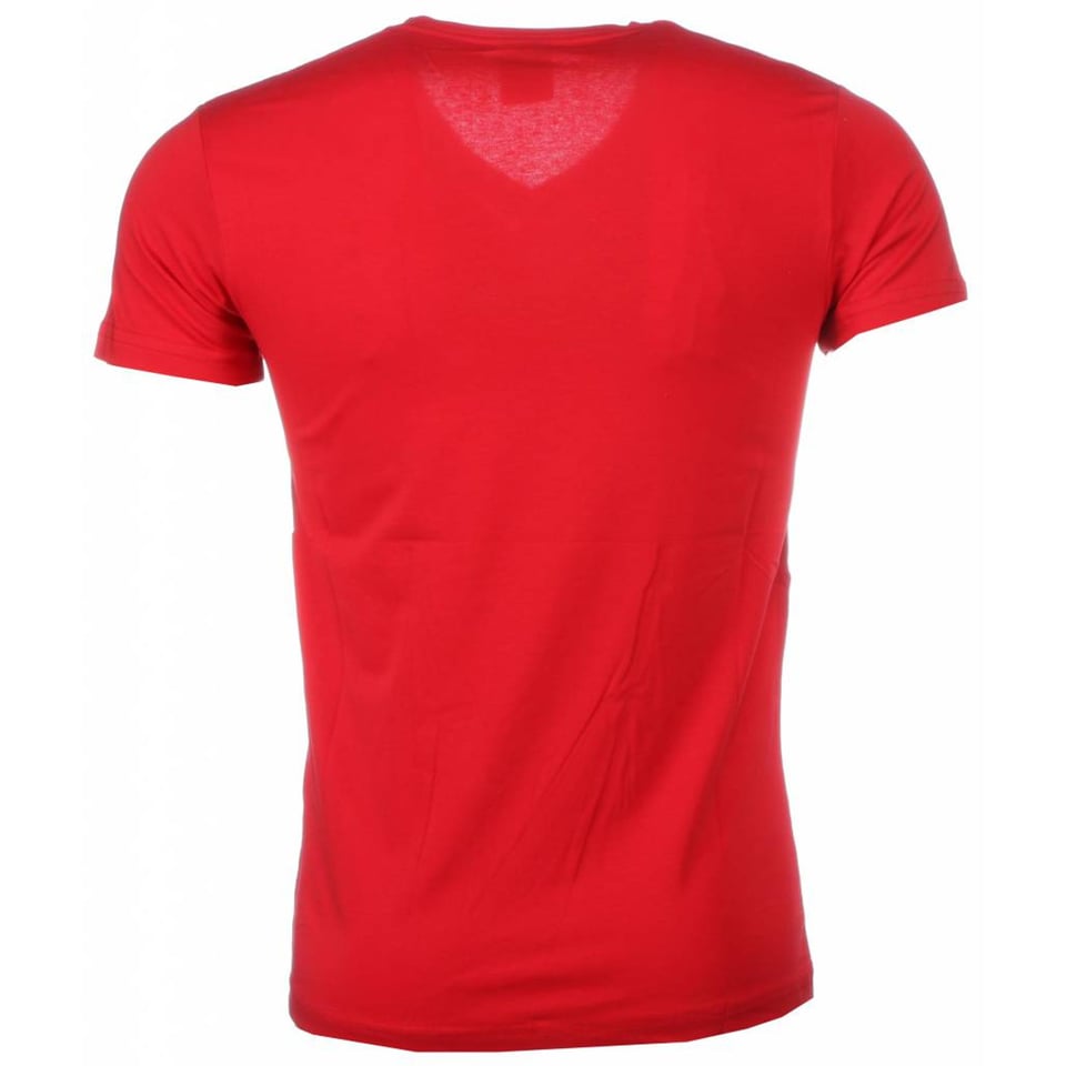 T-Shirt - Black Edition Print - Rood