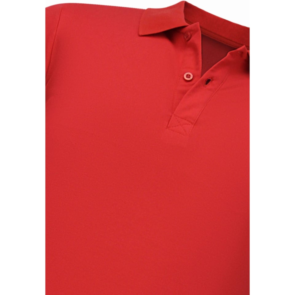 Heren Polo - Poloshirts Heren Korte Mouw - Polo Shirt Heren - Slim Fit - A150 - Rood