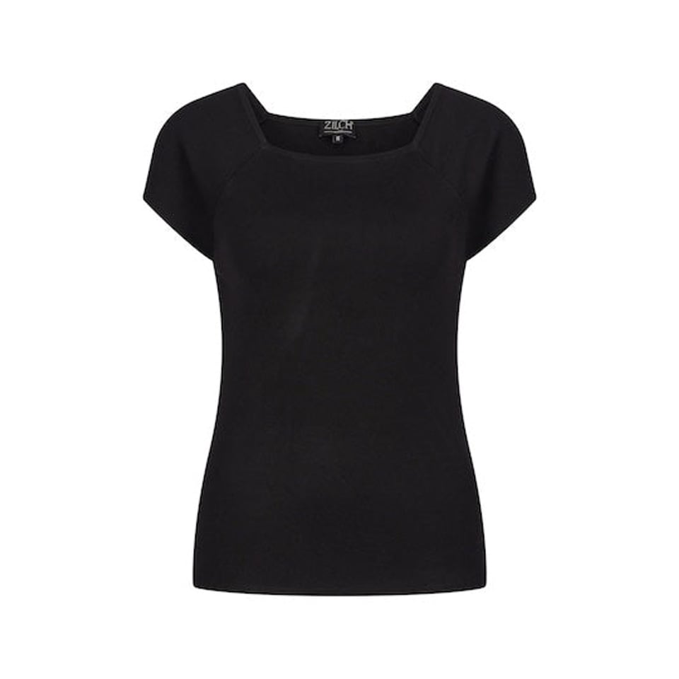 ZILCH Top Short Sleeve Black