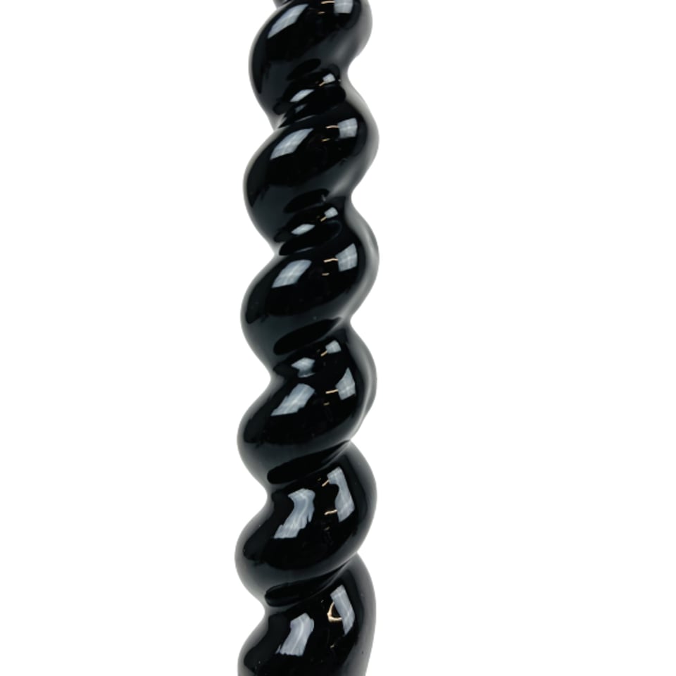Cerabella Dinerkaars Spiraal Zwart H18