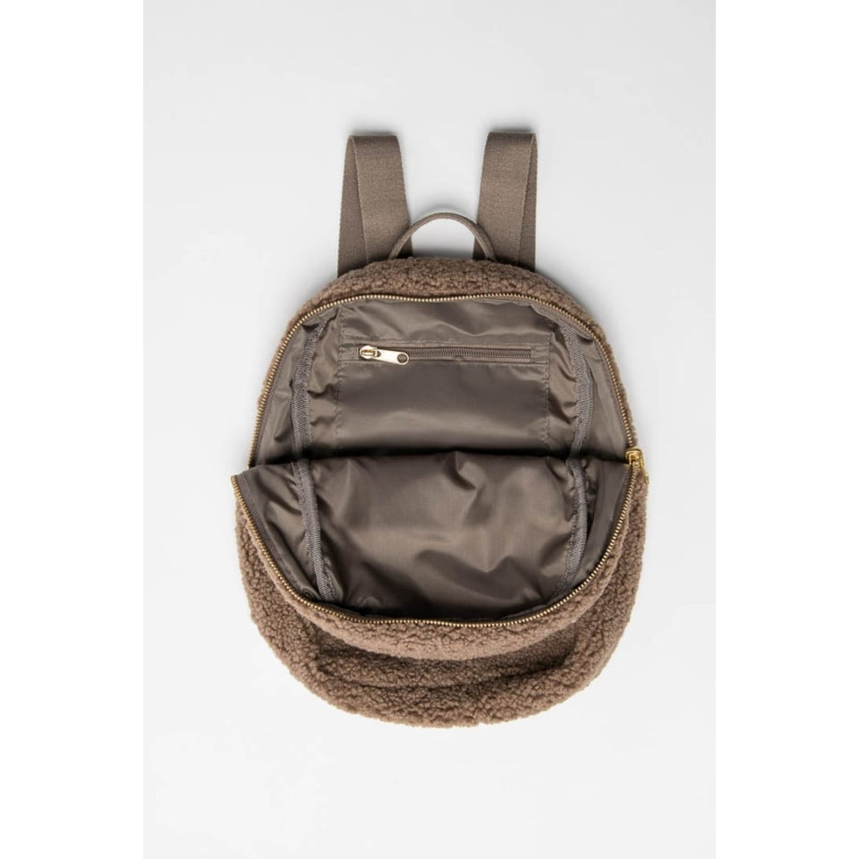 Brown Teddy Mini Backpack