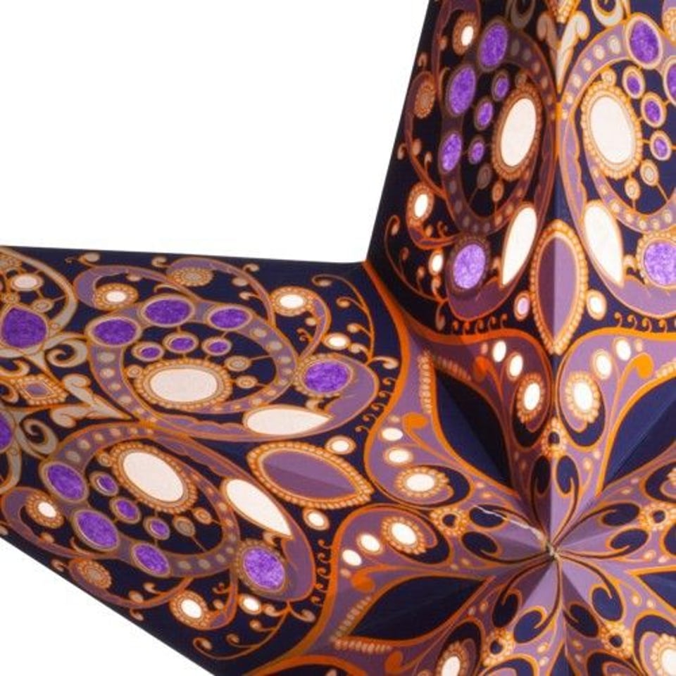 Van Verre Kerstster Lamp Taj