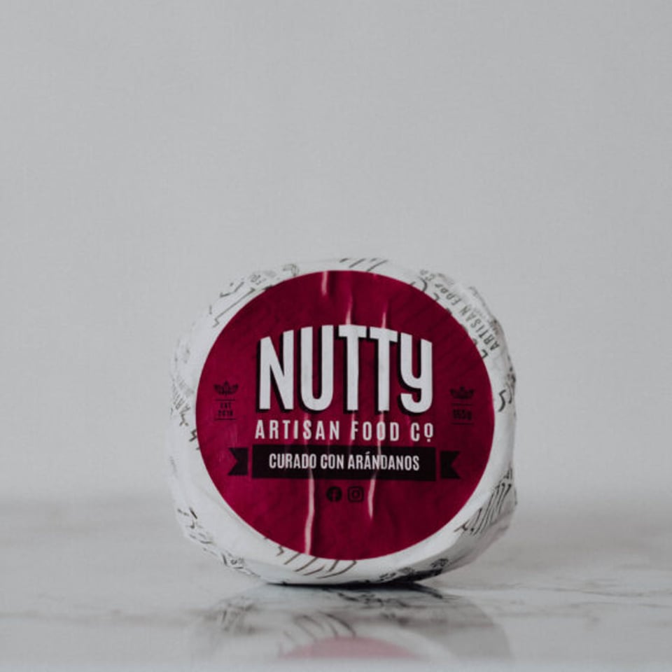 Nutty Artisan Food Curado Con Arandanos (Cranberry) 165g *Tht 17.08.2025*