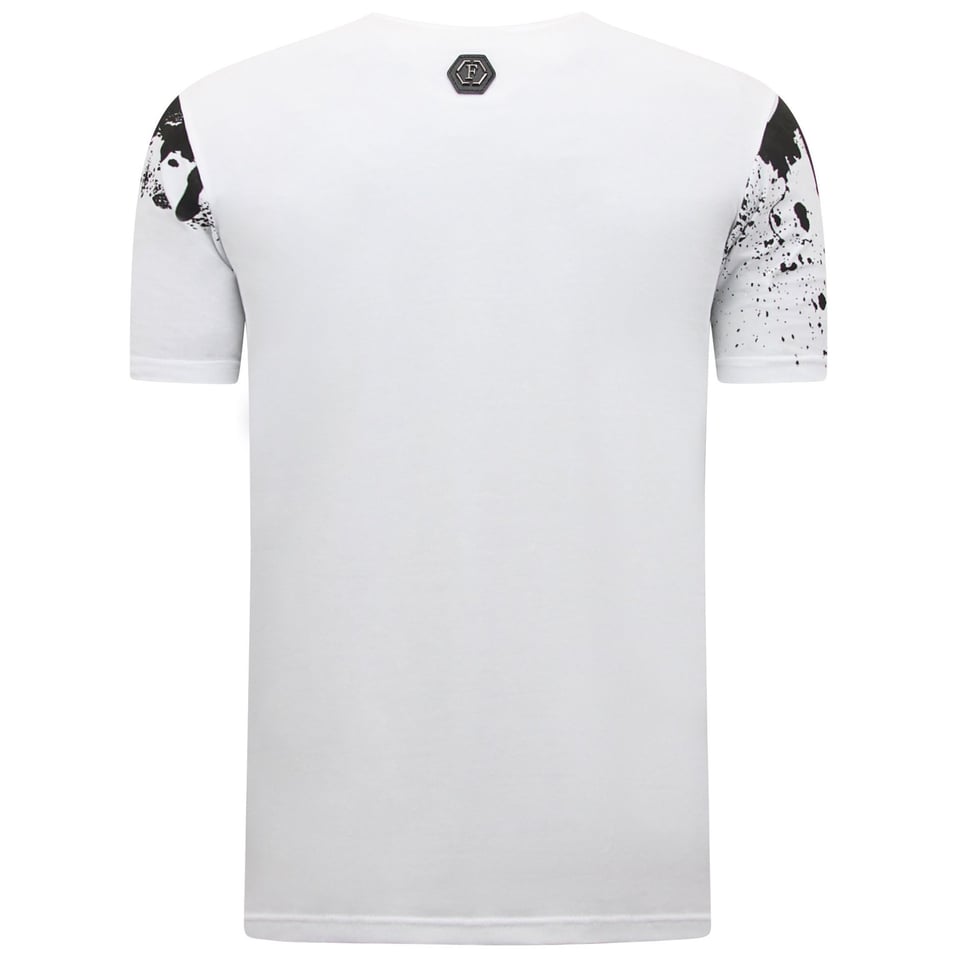 Heren Sets - Skull - Rhinestone - 7979/7980 - Wit