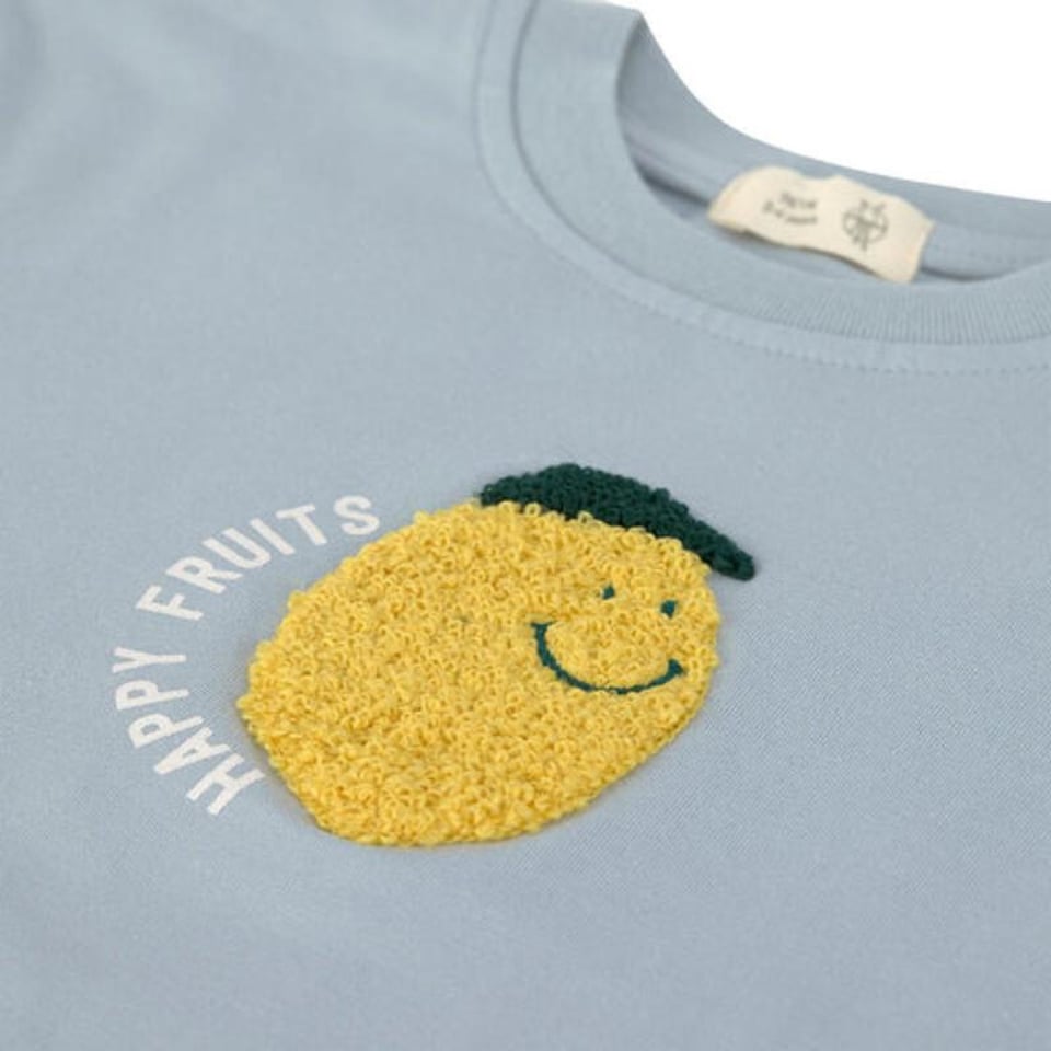 Lassig T-Shirt Lemon Light Blue