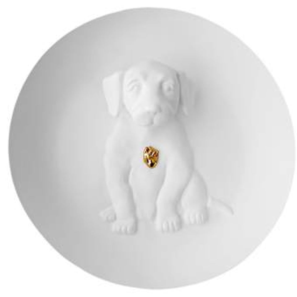 Wall Plate Dog