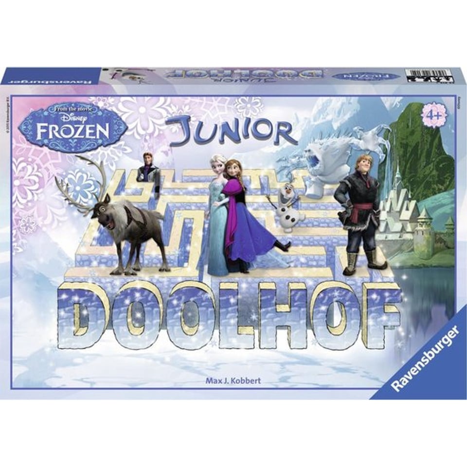 Spel Frozen Doolhof Junior