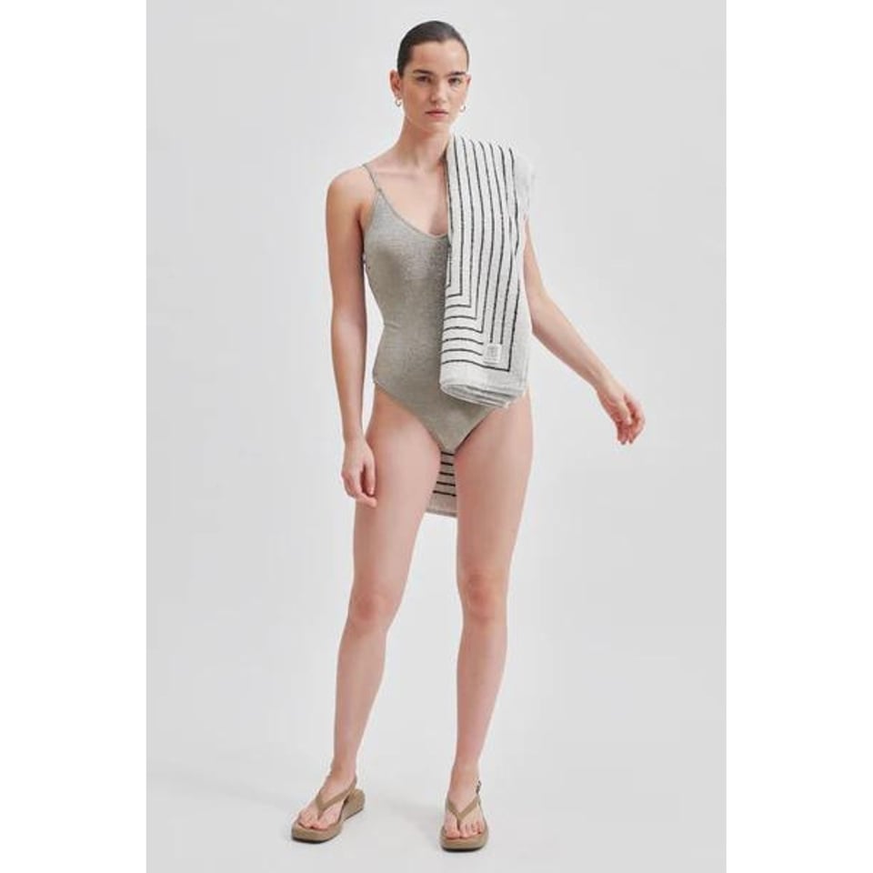 Second Female Glint Swimsuit Vintage Khaki