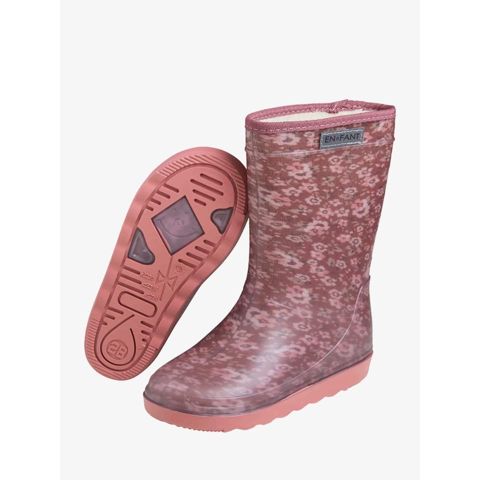 Enfant Thermo Boots Print Withered Rose
