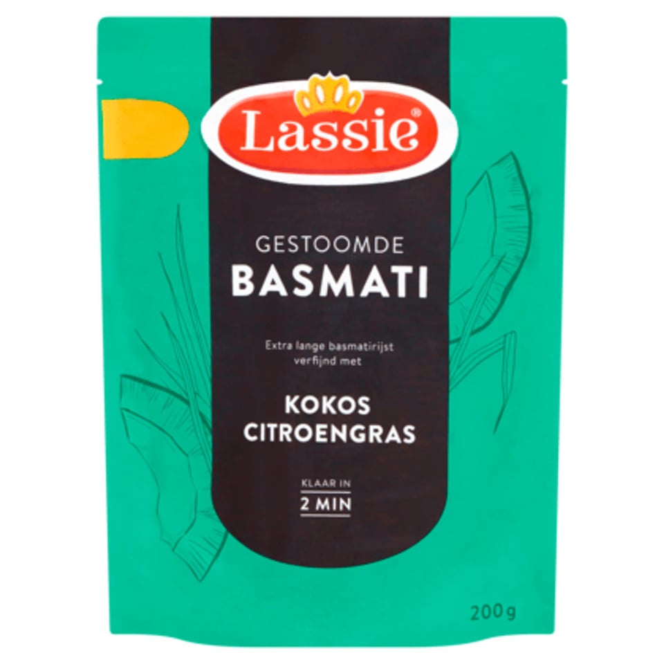 Lassie Basmati Kokos-Citroengras Gestoomd