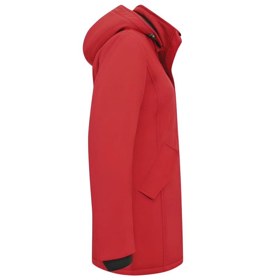 Dames Winterjas Parka - Slim Fit - Rood