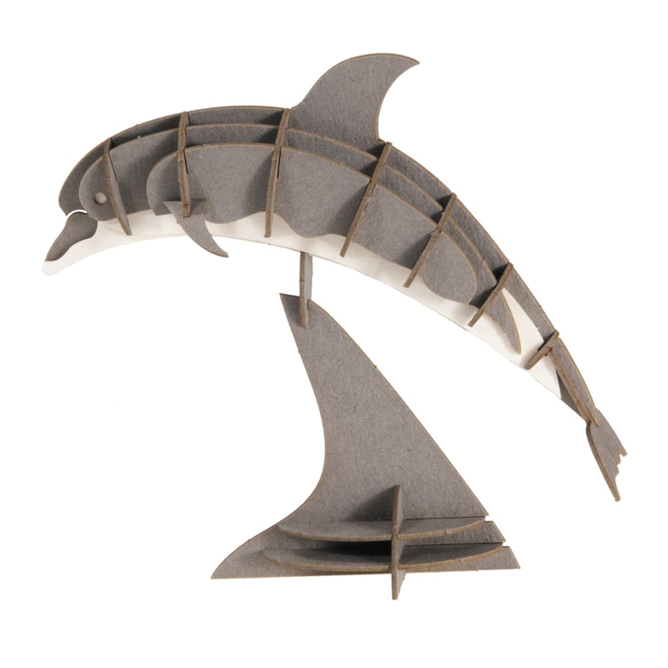 3D Papier Model Dolfijnen