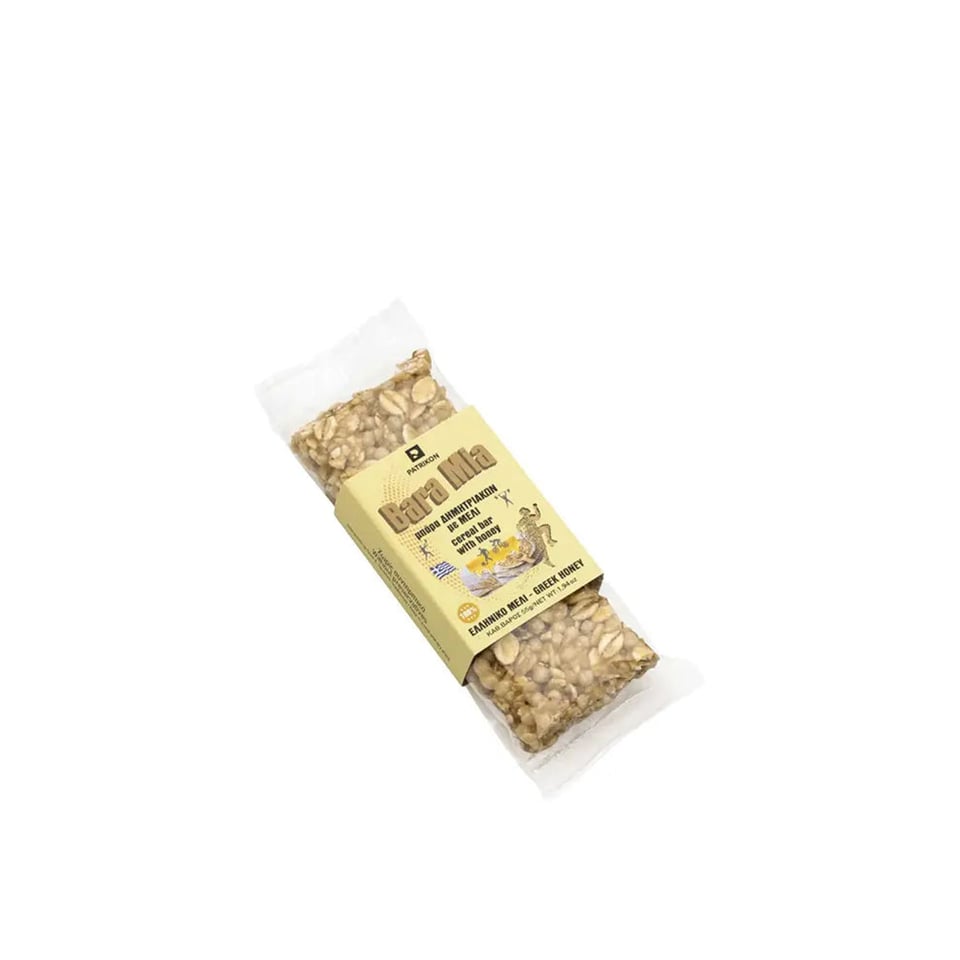 Bara Mia reep met honing en cornflakes Griekenland 40g Stayia Farm (1 reep) - 40g (1 reep)