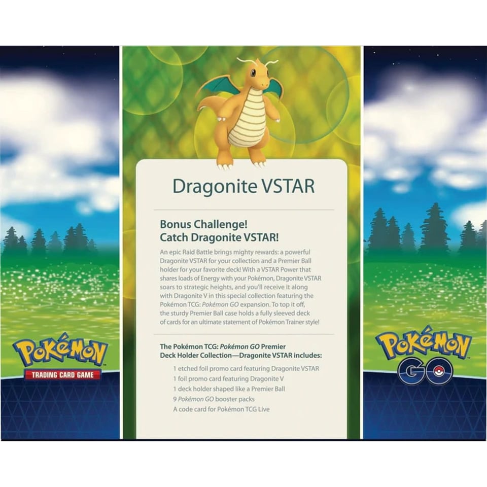 Pokémon GO Premier Deck Holder Collection - Dragonite VSTAR