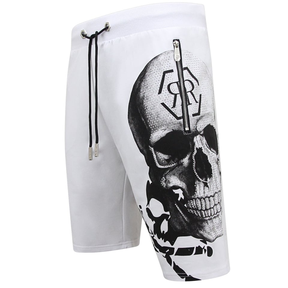 Heren Sets - Skull - Rhinestone - 7975/7976 - Wit