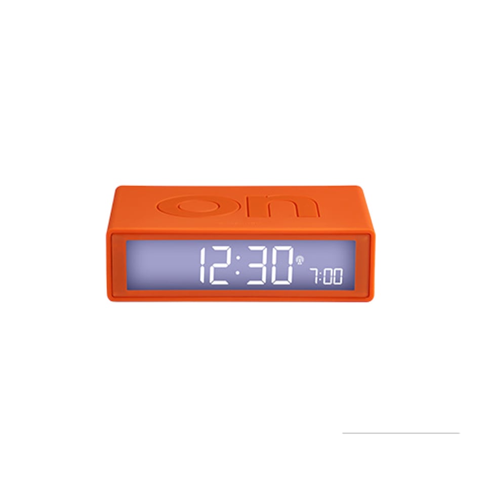 LEXON Flip+ Digitale Atoomwekker Oranje