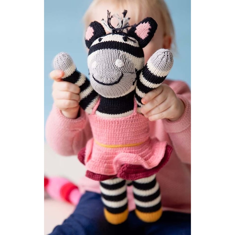 Knitted Zebra Zen