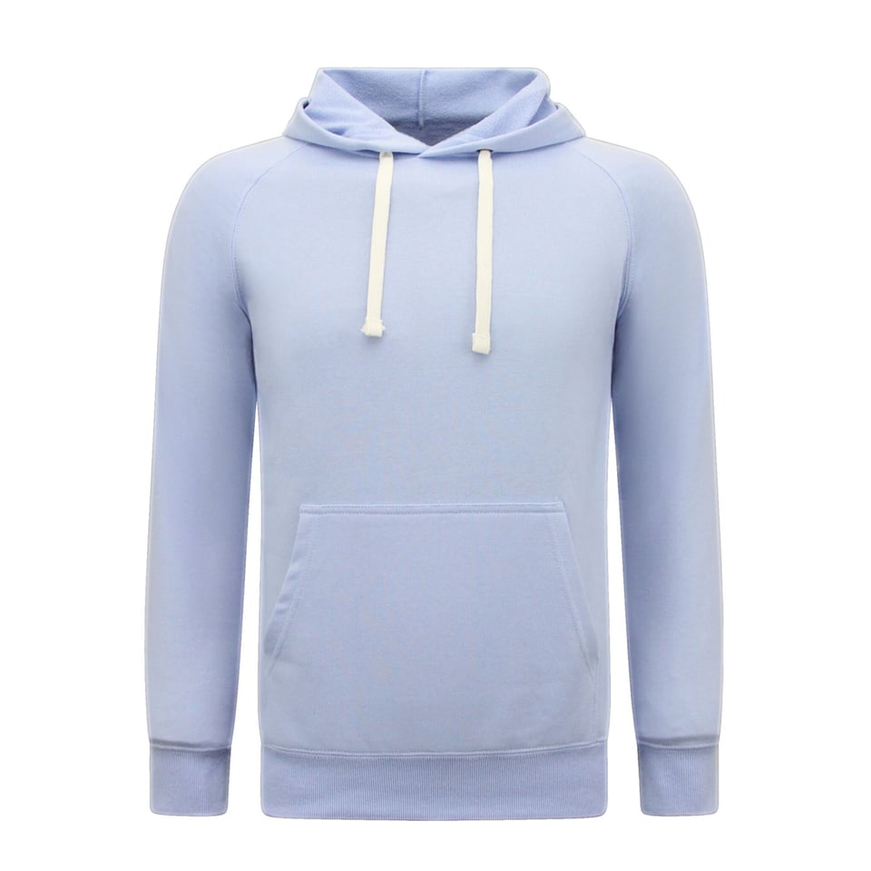 Hoodie Heren - Korte Joggingbroek Heren - SET - Licht Blauw