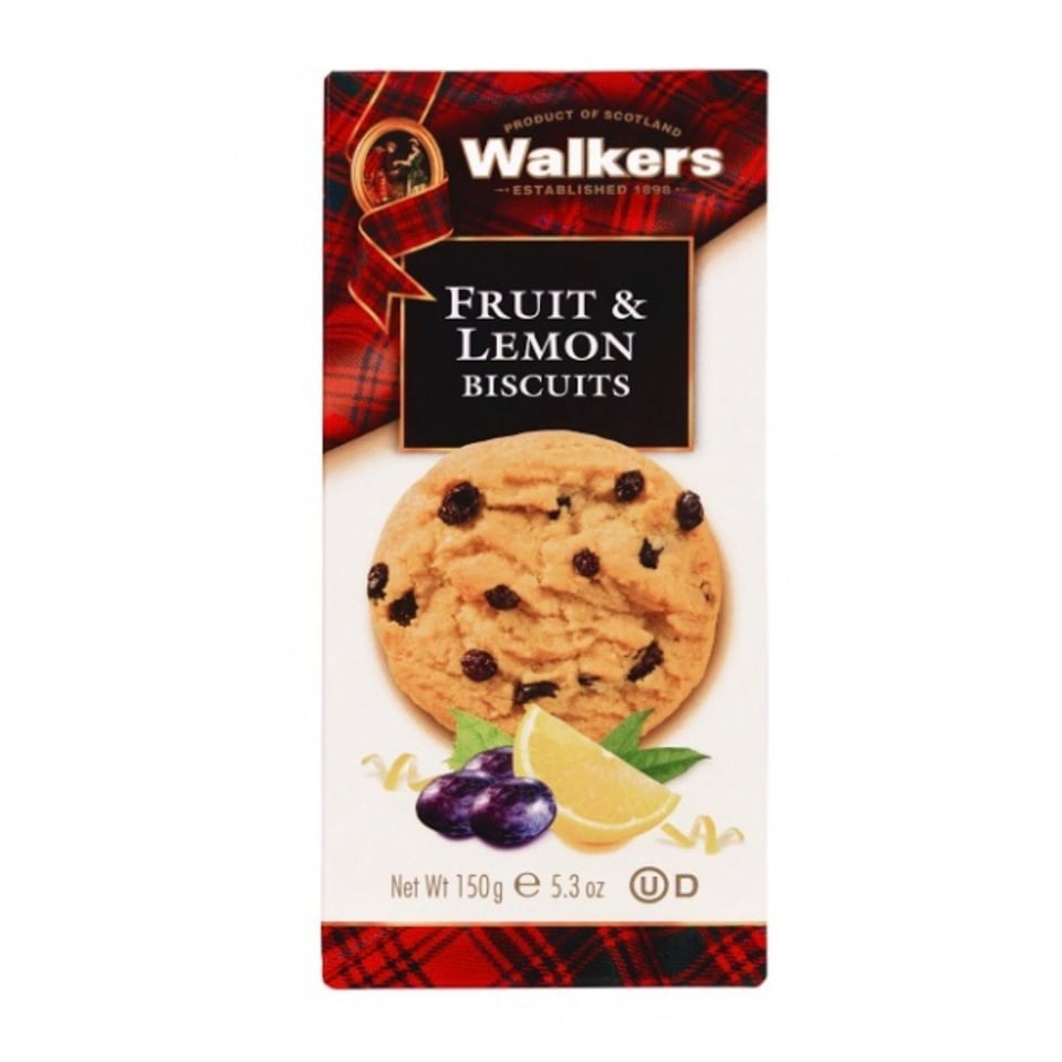 Walkers Fruit&lemon Biscuits