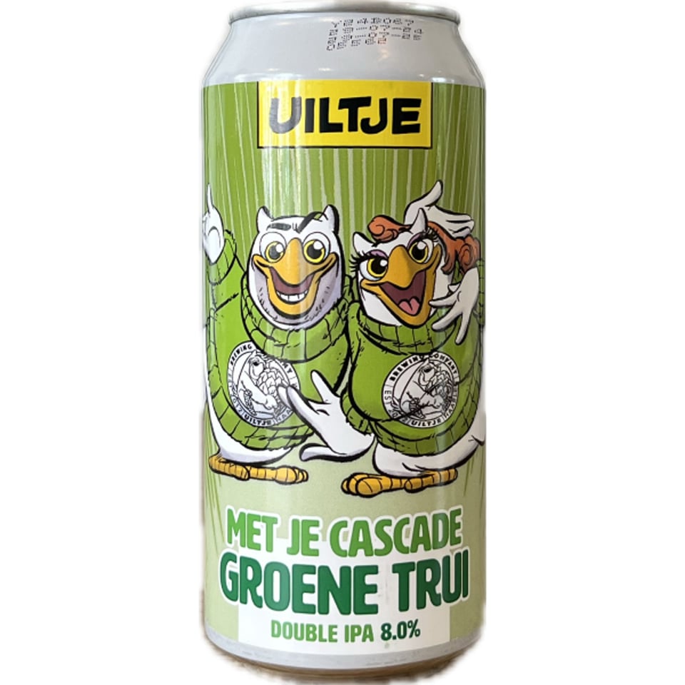 Uiltje Met Je Cascade Groene Trui 440ml