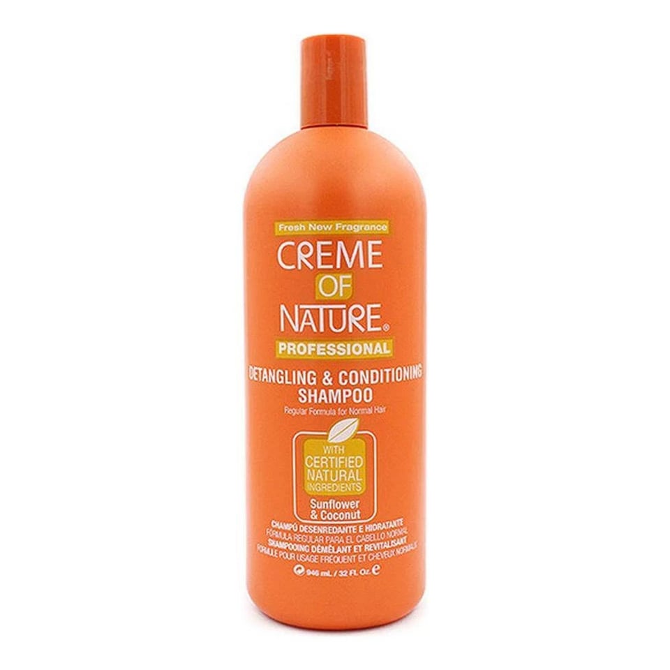 Creme Of Nature Detangling & Conditioning Shampoo Sunflower & Coconut 946ML