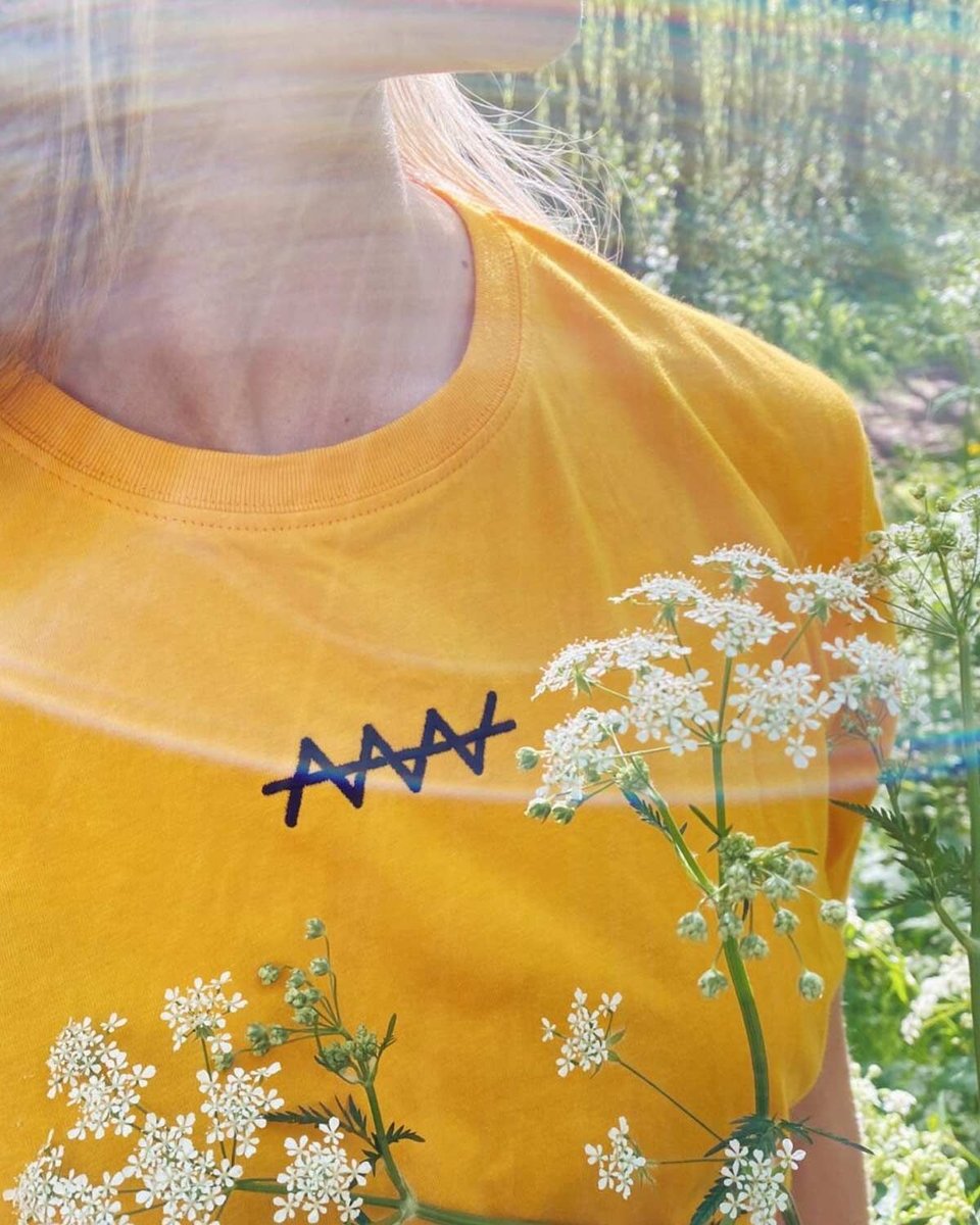 Organic Cotton Shirt / Retro Yellow