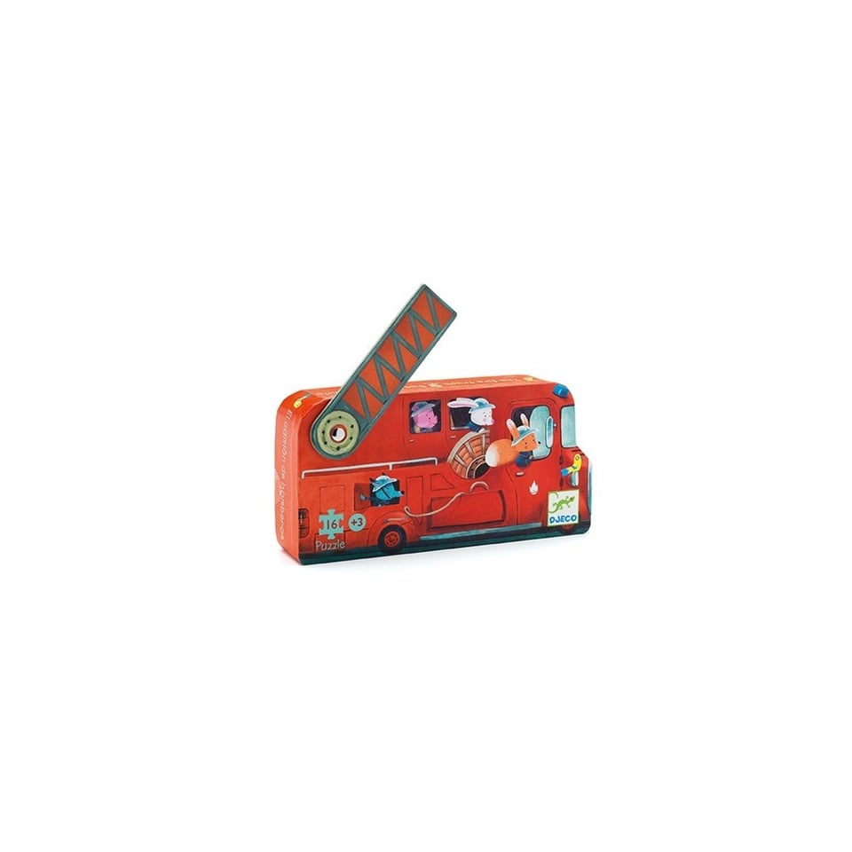 Djeco Djeco Puzzle The Fire Truck