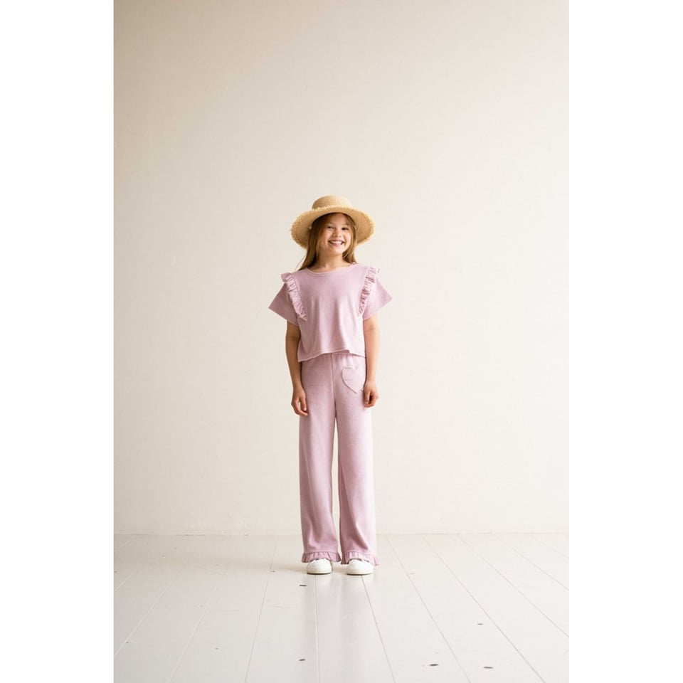 House of Jamie Classic Pants Rose Lilac