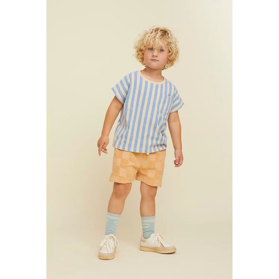 Sproet & Sprout T-Shirt Stripes Sesame